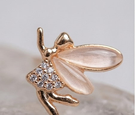 Enchanted Fairy Pavé Stud Earrings