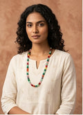 Artisan Vibrant Faceted Gemstone Necklace